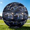 1pc West Ham United Football Club Design Soccer Ball, Standard Football Size 5 for Training Competition Outdoor Sports, Unique Present