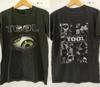 T-shirt Tool vintage années 90 double face Noir de base Classique Tee rétro T-shirt unisexe