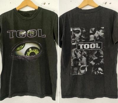 Vtg Tool Band 90er 2-seitig Basic Schwarz Klassisches T-Shirt Retro-T-Shirt Unisex T-Shirt