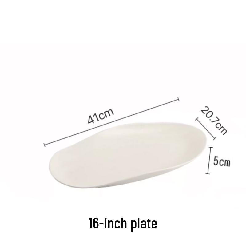

Minimalist Ceramic Fish Warming Plate