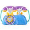 Bilingual Musical Telephone Baby Children Educational Development   Toy Gift (Blue)