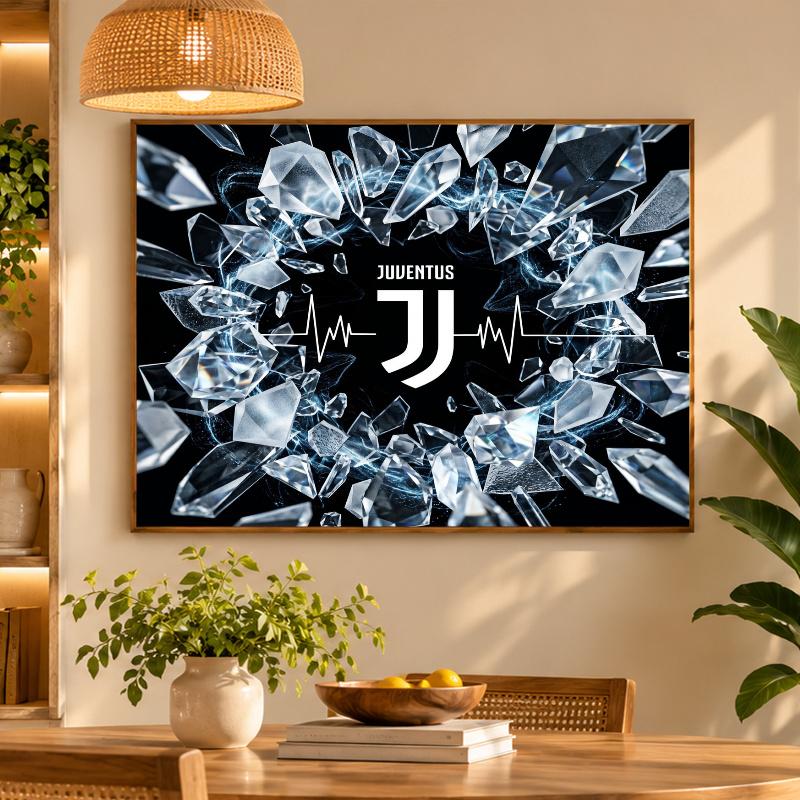 5D Diamond Painting Juventus FC DIY Full Drill Diamond Art Kit Home Decoration