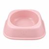 Plastic Cat Food Bowl Anti-Fall Flip Cat Plates New Square Cat Bowl  Pet Feeding