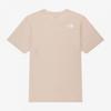 The North Face White Label Cotton Short Sleeve Round Tee Pale Peach Nt7ur00m