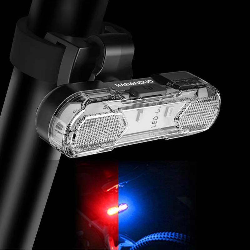 USB Rechargeable Waterproof 360° Rotating Bicycle Taillight