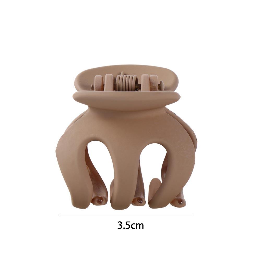 Color Pumpkin Hairpin High Ponytail Fixed Clip Girls Hairpin Small Hair Claw Korean Style Hair Clip