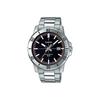 CASIO STANDARD Swordfish Ghost Quartz Movement Stainless Steel Strap Watch Men's Watches Black Dial (Unisex) Japanese Korean Watches