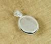 Solid 925 Sterling Silver Moonstone Gemstone Oval Pendant Handmade Jewelry Healing Pendant Statement Jewelry