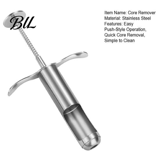 Food Grade Stainless Steel Corer Date And Cherry Pitter Multi-Function Fruit for Jujube Olive Plum Ergonomic Rust-Proof Essential Kitchen Tool Baking