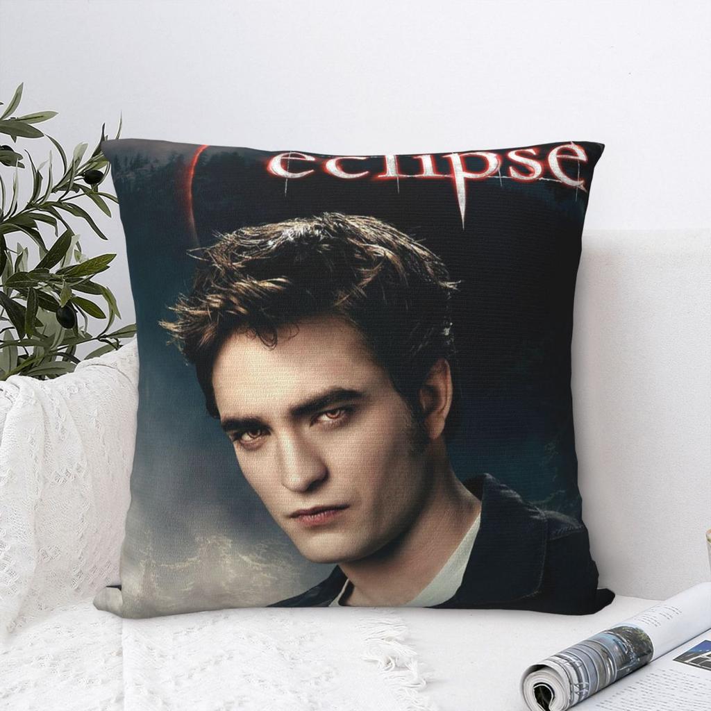 Movie The Twilight Saga Square Pillowcase Cushion Cover Pillow Case Throw Pillow Cover for Home Sofa Living Room