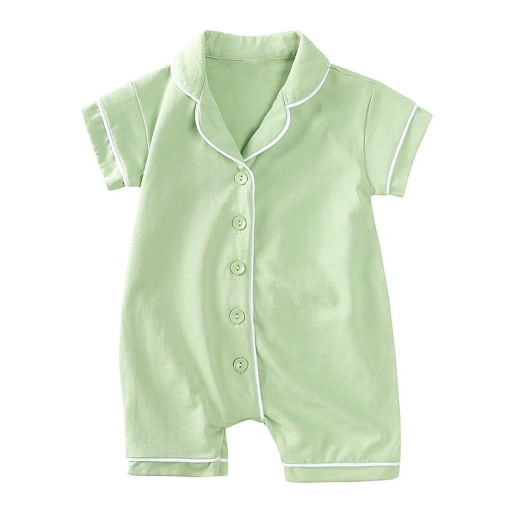 Newborn Summer Romper - Short Sleeve Baby Onesie