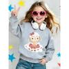European sizes Cute and Fun Printed Pattern, Thin and Versatile Comfortable Round Neck Hoodie for 0-3 Year Old  Kids in , Suitable for Outdoor Wear