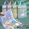 Large Capacity Test Paper Storage Bag A3 Large Zipper Mesh Bags Durable File Folder Bag  Travel