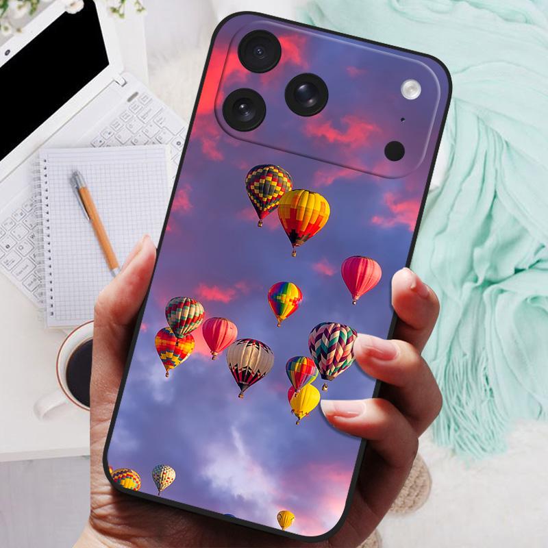 For iPhone 17 Pro Case Lion Wolf Painted Silicone Soft Back Cover For iPhone17 Pro Max Phone Case For iPhone 17 Air Protective