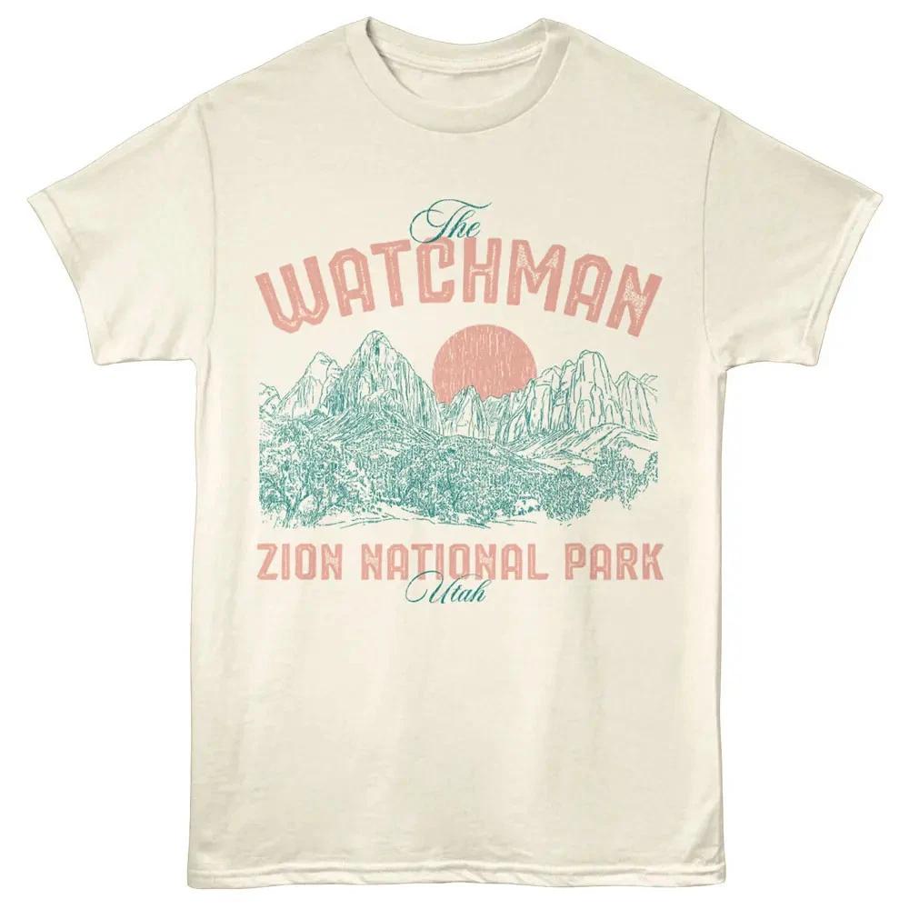 Zion The Watchman Sunset Men s T-Shirt XL