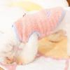 Reversible Dog Sweater Winter Plush Pullover with Traction Ring Soft Warm Pet Clothes for Small Medium Large Dogs 2 Legged