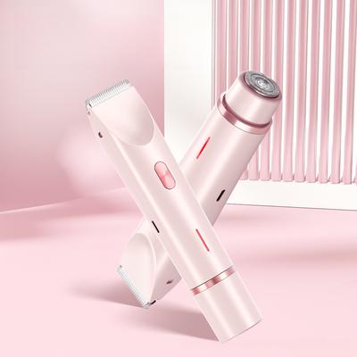 Ladies Double Head Shaving Machine Private Parts Hair Removal Machine Pubic Hair Full Body Hair Trimmer Shaving Machine Ladies