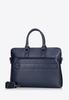 Wittchen Men's 16" Laptop Bag, Imitation Leather, Navy Blue, Navy Blue, Eco-Leather