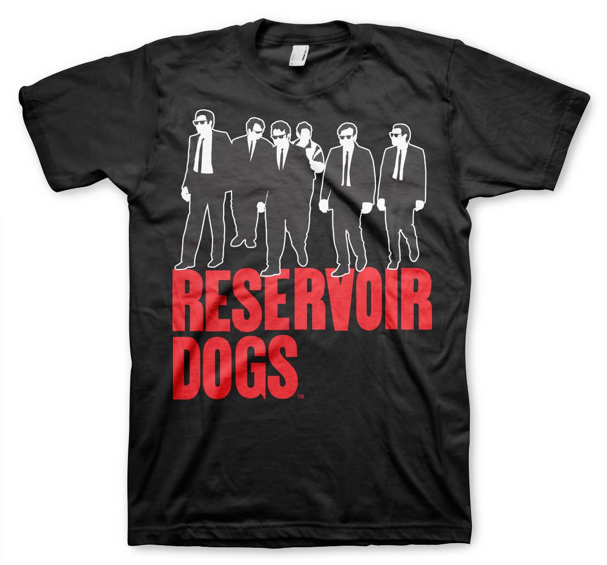 Reservoir Dogs Quentin Tarantino Silhouette Official Men T-Shirt Men- XXL