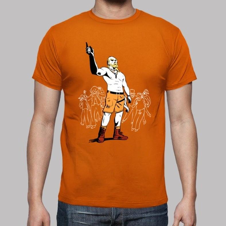 Sparta Maglietta Uomo Tema Vichingo - Elmetto Corvo - 100% Cotone, Nero, Taglia L