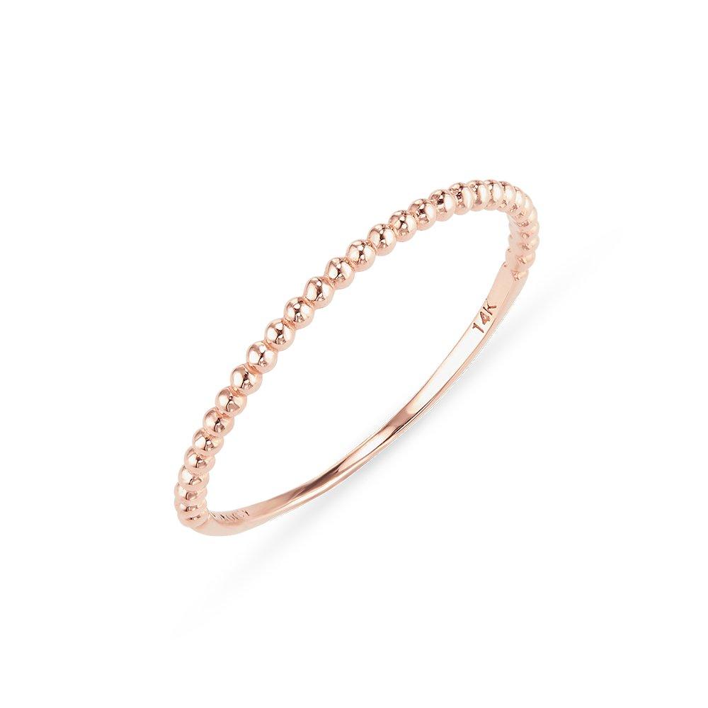 [Dorocy] 14K Mini Me Bubble Ring (Size 6-14)