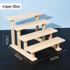Solid Wood 4-Tier Ladder Display Stand