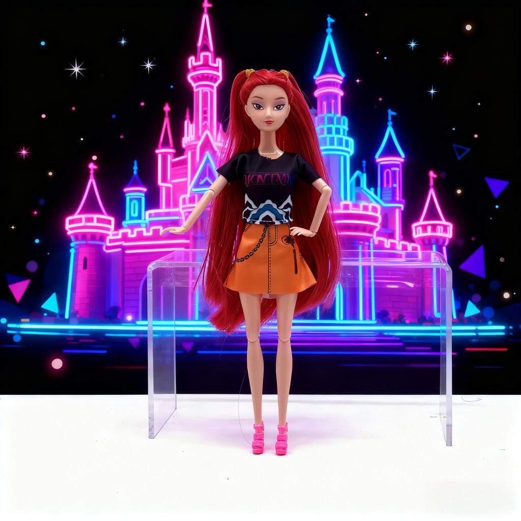 Simulated Doll New Set Large Gift Box Dress up Princess Large Girl Toy Birthday Gift