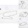 Fashion Metal Butterfly Design Women Waist Chain For Dress And Shirt Styling