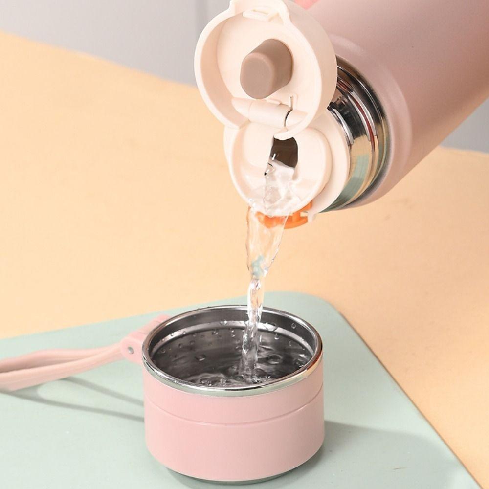 Leakproof Insulation Cup 316 Stainless Steel Vacuum Flask Coffee Mug Thermal Water Bottle  Travel