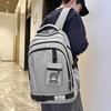 Junior High School Student Schoolbag Men's Large Capacity Lightweight and Durable Backpack with Coin Purse