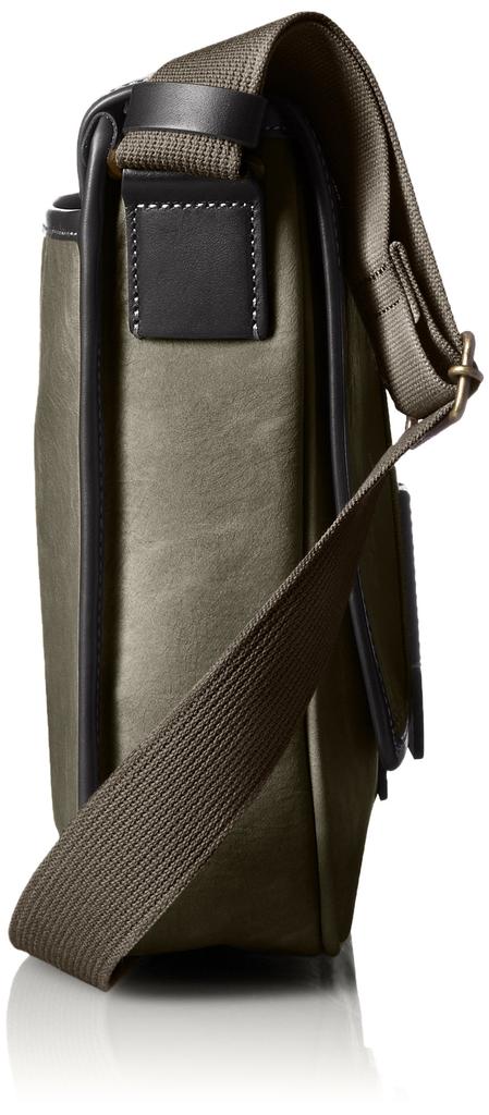 Takeo Kikuchi Men's Clapton Black Mini Shoulder Bag (125101) in Khaki