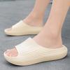 Fashion Summer Trend Mens Slippers Non-Slip Sandals Thick Soft Platform House Shoes Indoor Outdoor Shower Bathroom Slippers Casual Shoes