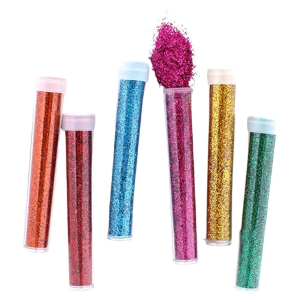 Colorful Nail Glitter Set Sparkle Pigments Powder Simulated Fireworks Glitter Powder Girl