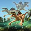 RC Dinosaur Toy Vivid Look Realistic Spinosaurus Model Simulated Walking Creative Early