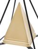 Piramid Gold Mit Eisen Cm 15X15X21