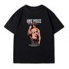 ONE PIECE Anime T-shirt Men's Two-dimensional Cotton Oversize Loose-printed Summer Short-sleeved Top Parent-child Clothing