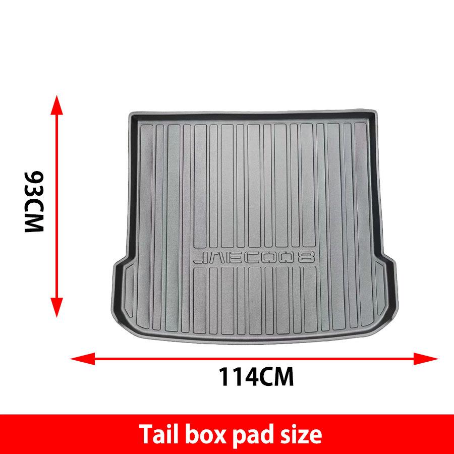 Durable Waterproof TPE Trunk Mat for Chery Tiggo 9 - Eco-Friendly Interior Upgrade