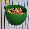 Bird Feeding Bowl Food Water Cup Holder Pigeon Cage Feeder