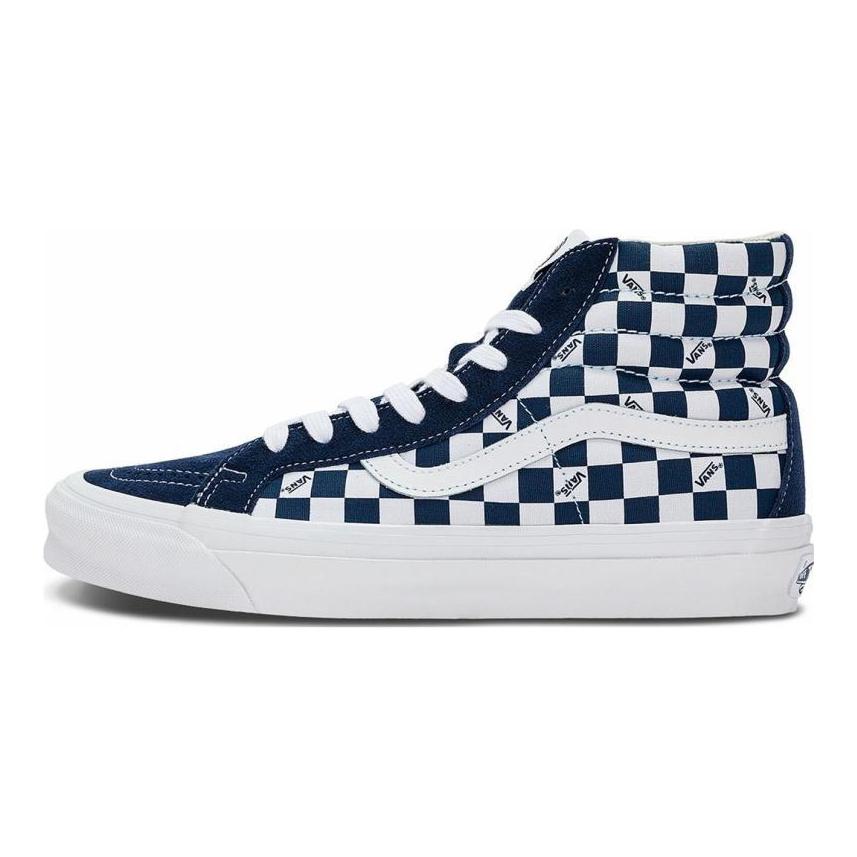 Vans Og Sk8 Hi Lx 'Checkerboard Dress Blues' Vans VN0A4BVBLKZ
