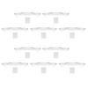 Floating Flower Stem Holder Clear Floral Arrangement Holder Floating Flower Vase