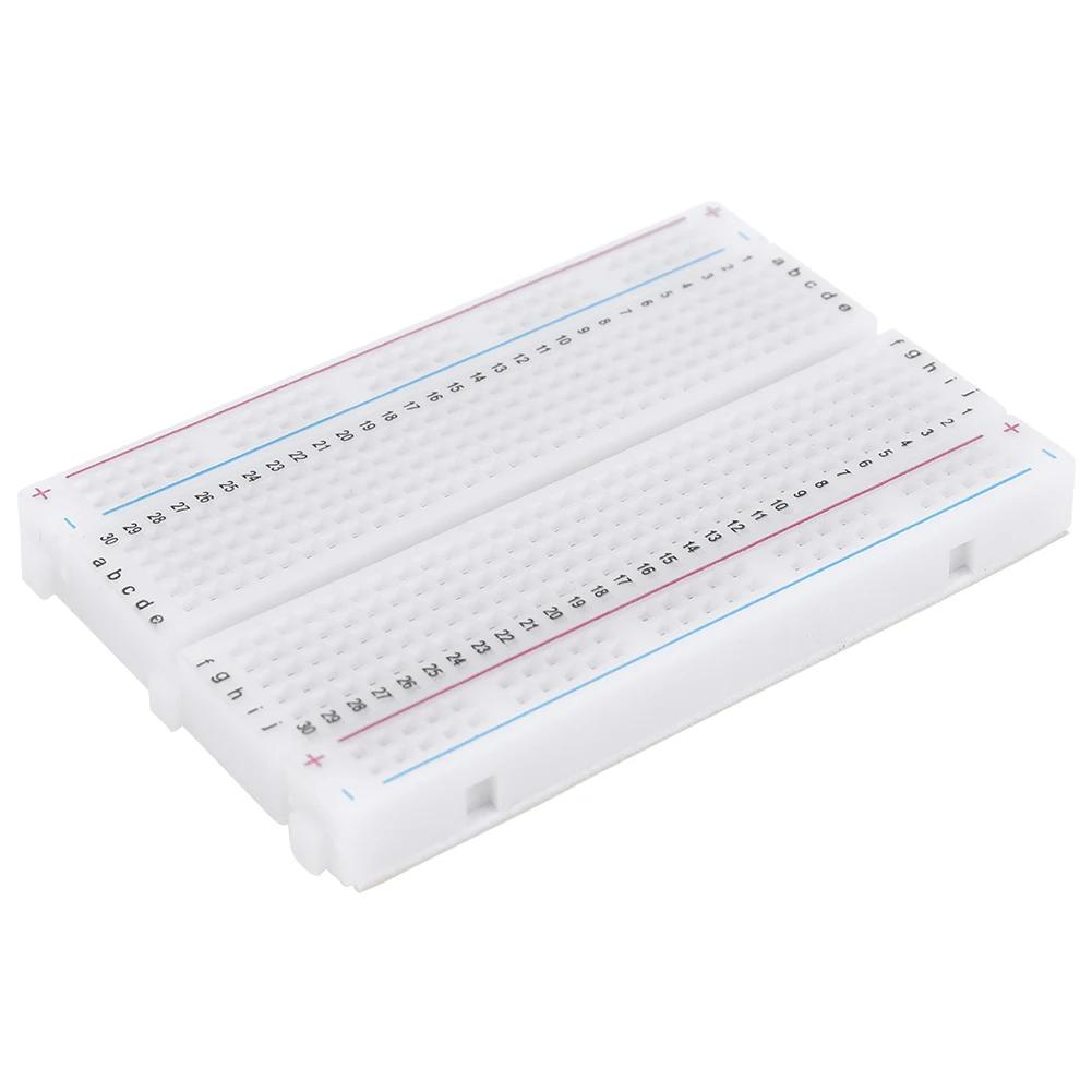 1-10pcs 400 Tie Points Solderless PCB Breadboard Mini Universal Test Protoboard DIY Bread Board for Bus Test Circuit Board