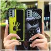 Custodia per telefono carina da cartone animato per Nokia G22 Silicone resistente Avvolgimento completo TPU impermeabile Graffiti Copertura posteriore Resistente allo sporco