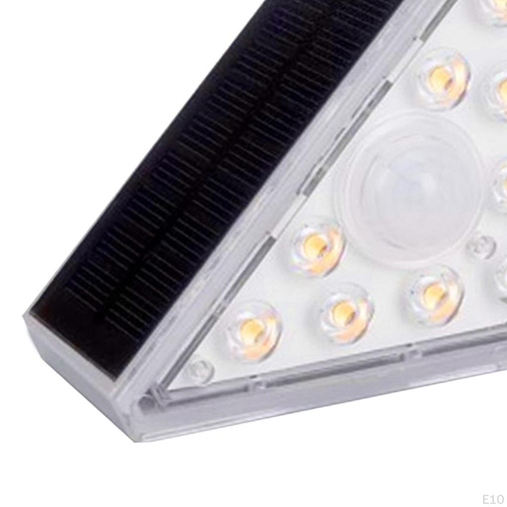 LED Step Lights, Solar Stair IP68 Waterproof Outdoor Lights Powered