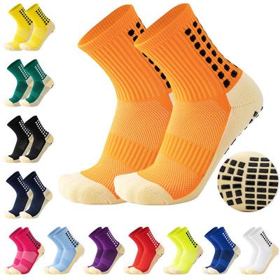 Chaussettes de Sport Épaisses Antidérapantes pour Hommes & Femmes - Idéales pour le Football, le Basket-ball, le Yoga & l'Entraînement