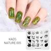 kads Nail Art Stamping Plates 63 Designs Nature Series Nail Template Stencil Plates for Nail Salon