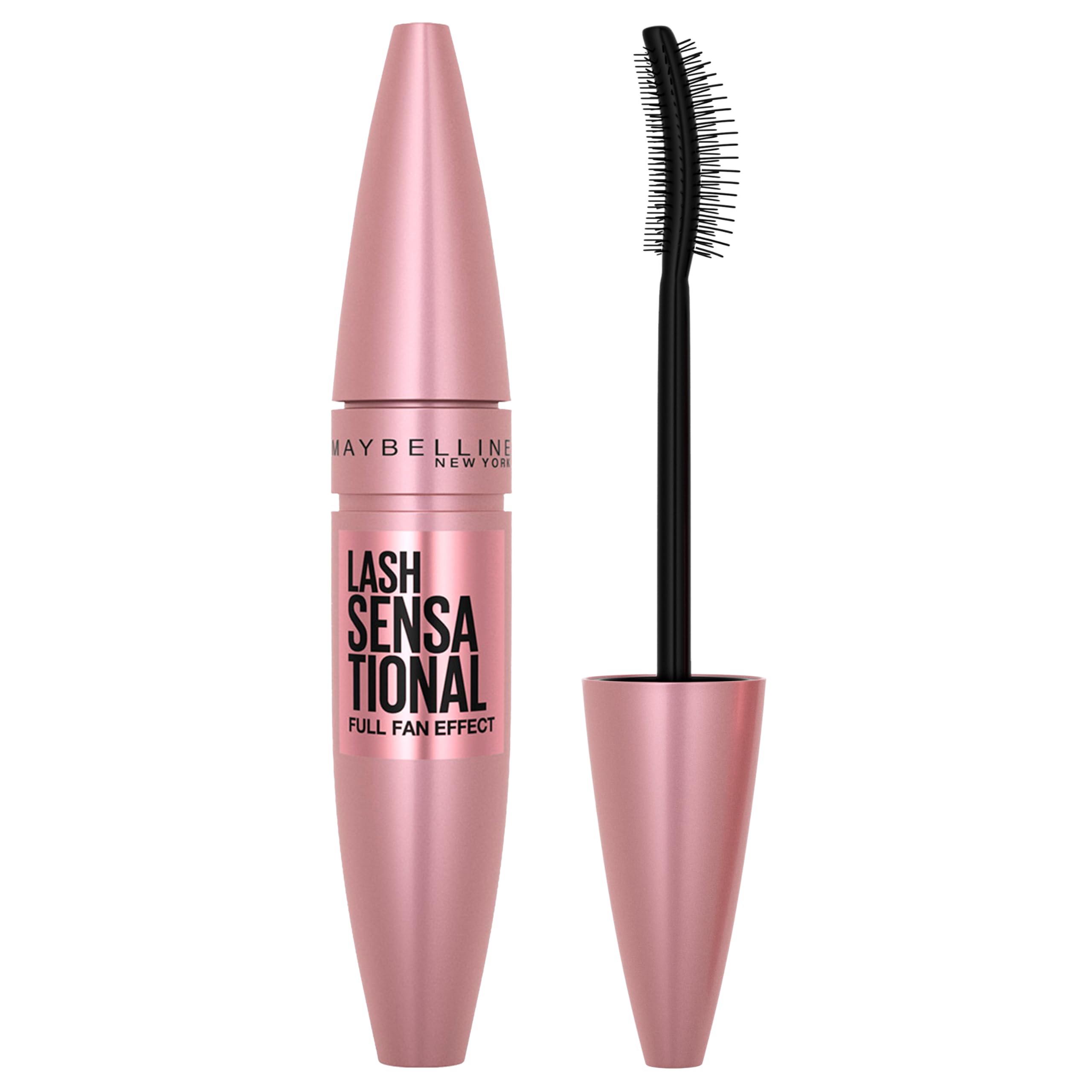 

MAYBELLINE Тушь для ресниц Lash Sensational Смываемая - Очень Черный (Параллельный импорт) 9,5 мл