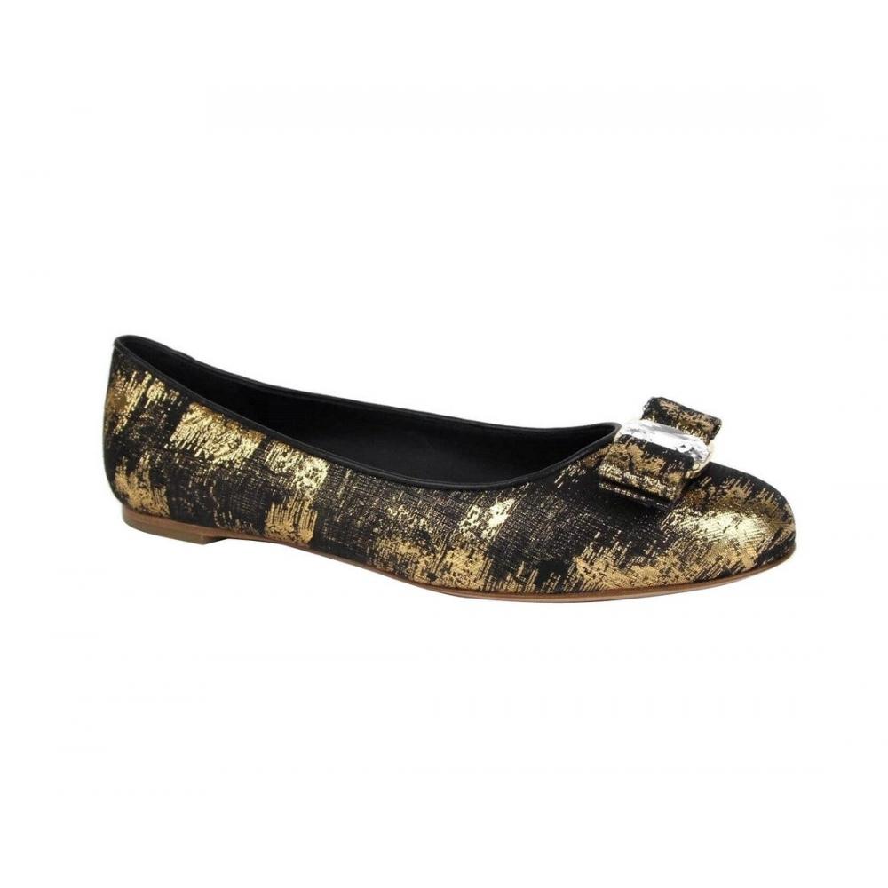 

Salvatore Ferragamo Женские балетки из ткани