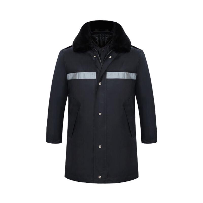 XINGGONG Winter Reflective Thick Security Coat