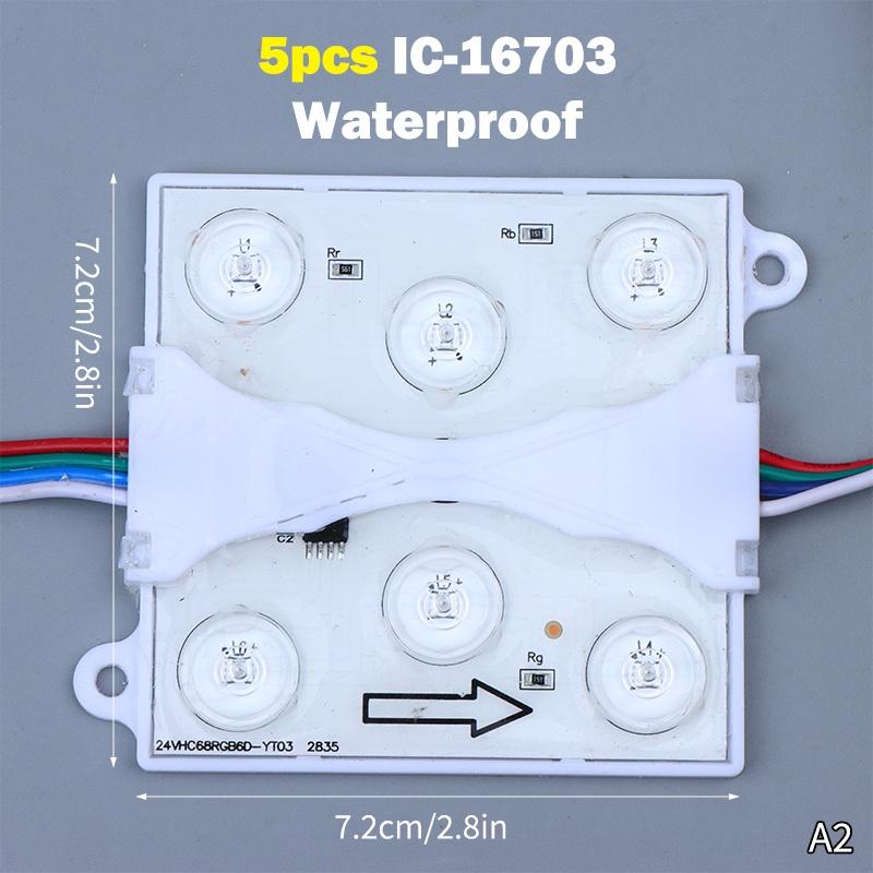 5Pcs Led Module Cct 24V Dimmable Diffuse Led Light For Ceiling Advertising Light Box Signboard Backlight Shop Banner