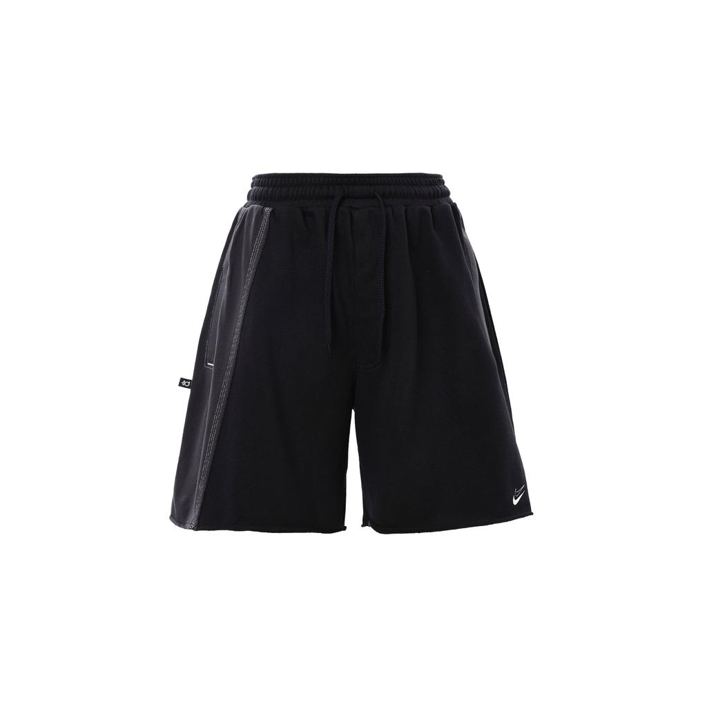 Nike Kevin Durant French Terry Casual Embroidered Shorts V1 Men Shorts Black DH7374-010